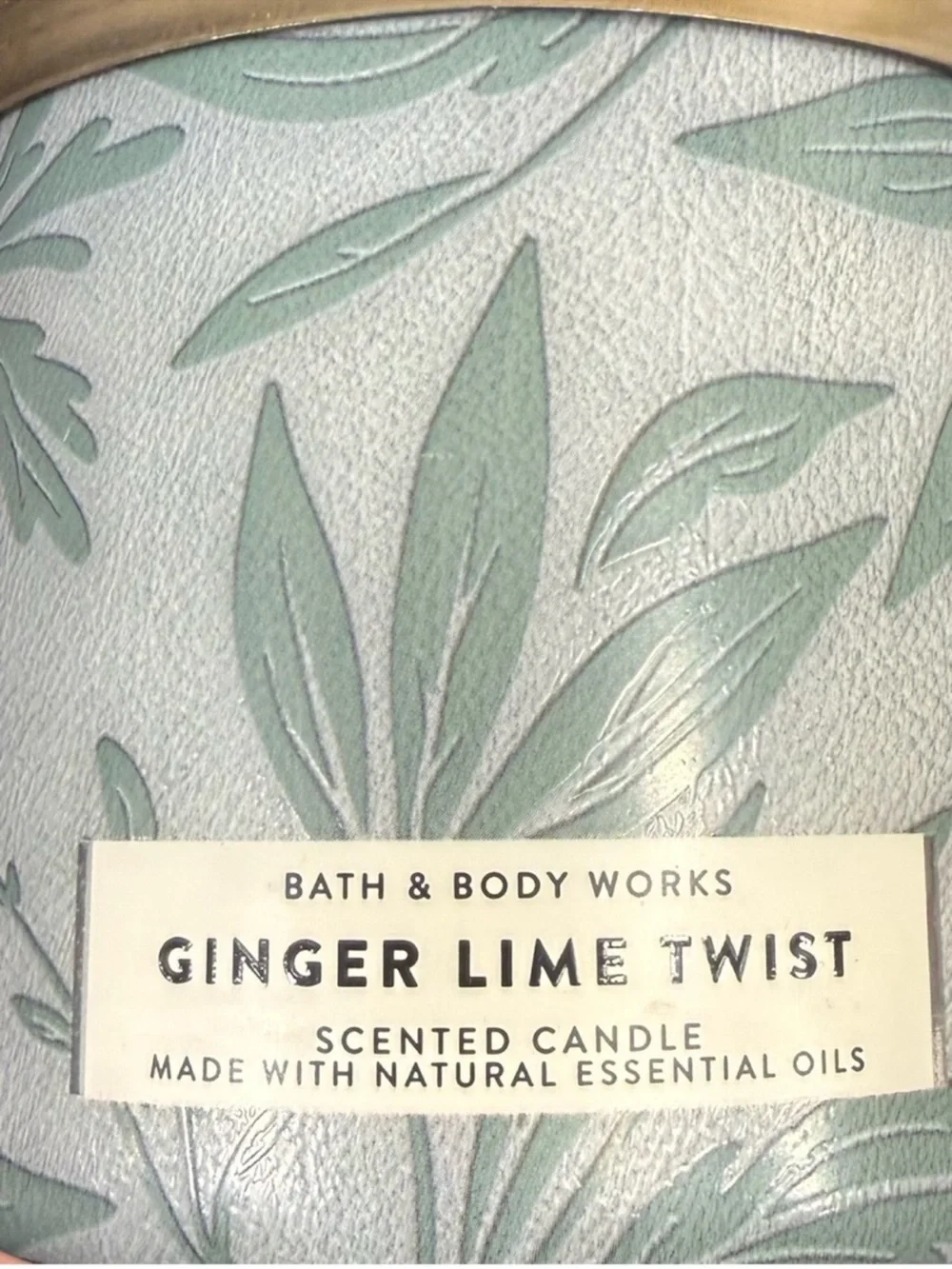Ginger Lime Twist Candle